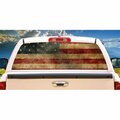 Entretenimiento Vintage Flag Rear Window Graphic Truck View Thru Vinyl Back Decal EN2678308